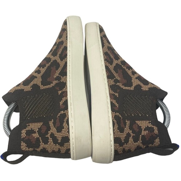 Rothy's Women's Size 6 Chelsea Boot Wildcat Leopard Print Slip On - Picture 7 of 9